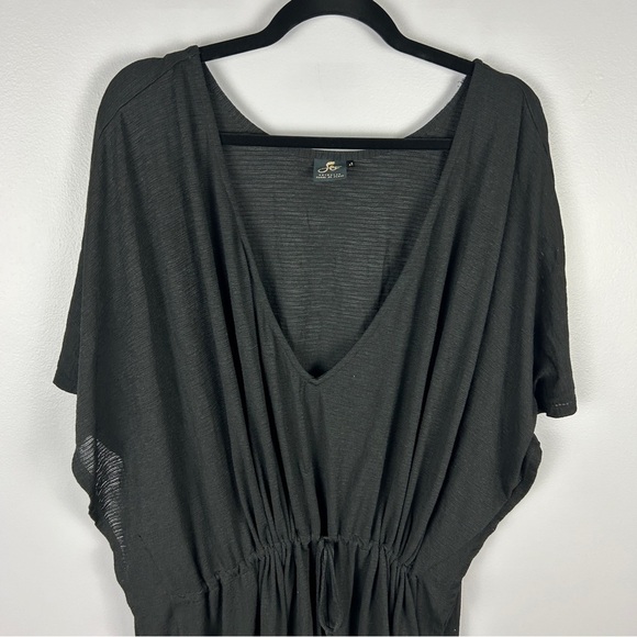 Sea Swimwear Black Longline Swim Coverup 4X - Picture 3 of 12